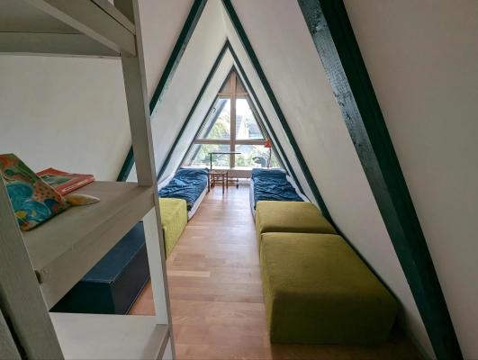 Ausgebauter Dachboden